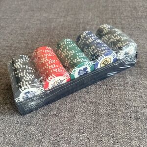 NHL/BICYCLE Collectible Clay Filled Poker Chip Set